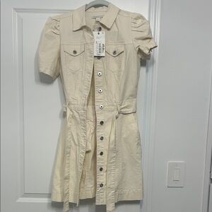 Chelsea & Violet Cream Mini Dress